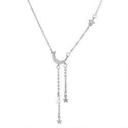 midnight star sterling silver necklace